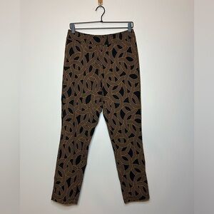 Who What Wear Swirling Rings High Waist Wide Leg Pants Size 10